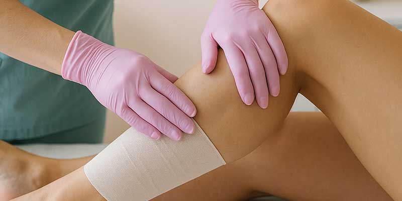 Drenagem linfática manual para lipedema